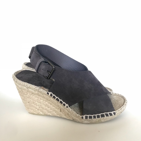Vince espadrille criss cross wedge sandals - Picture 6 of 7